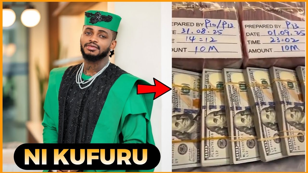 DIAMOND aendeleza mashambulizi,aonyesha vibunda vya hela zake na kuongea maneno haya,tazama hapa.