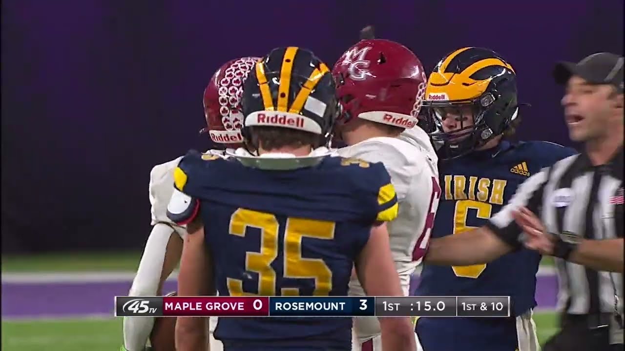 Prep Football: Maple Grove vs Rosemount, Prep Bowl (12/2/2022)