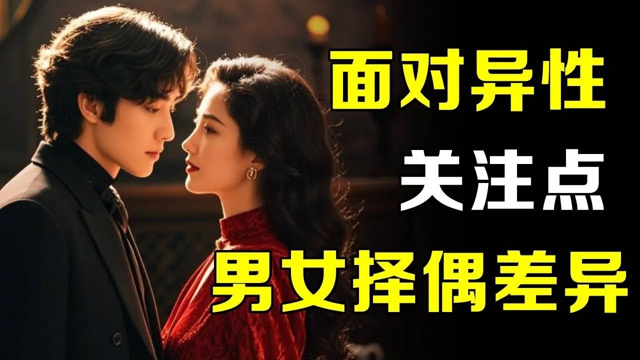 面对异性时，男女的择偶到底有什么差异性，到底人在想什么？