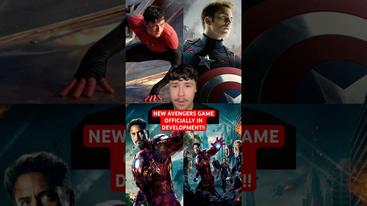 NEW AVENGERS GAME OFFICIALLY IN DEVELOPMENT!! #marvel #mcu #avengers #gaming #games #game