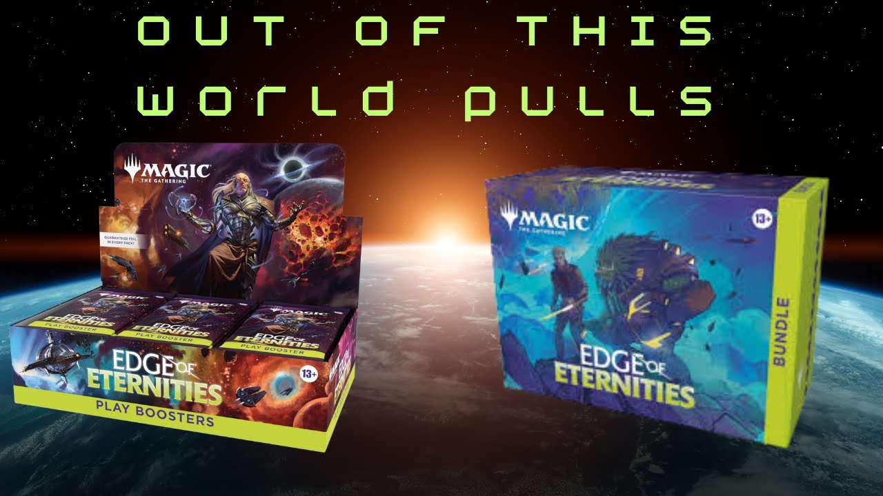 Amazing! Edge Of Eternities Play Booster Opening - Shock Land Challenge