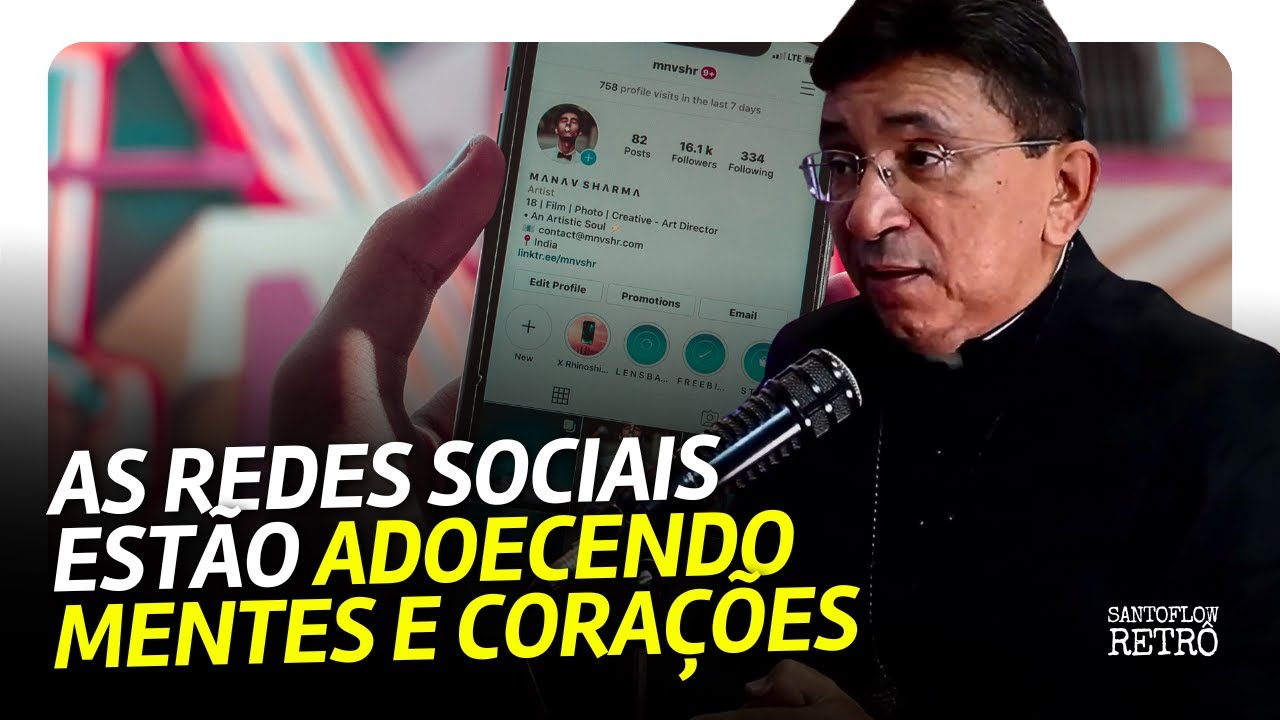 O PREÇO ESCONDIDO DO VÍCIO NO CELULAR | RETRÔ COM PADRE SANDRO