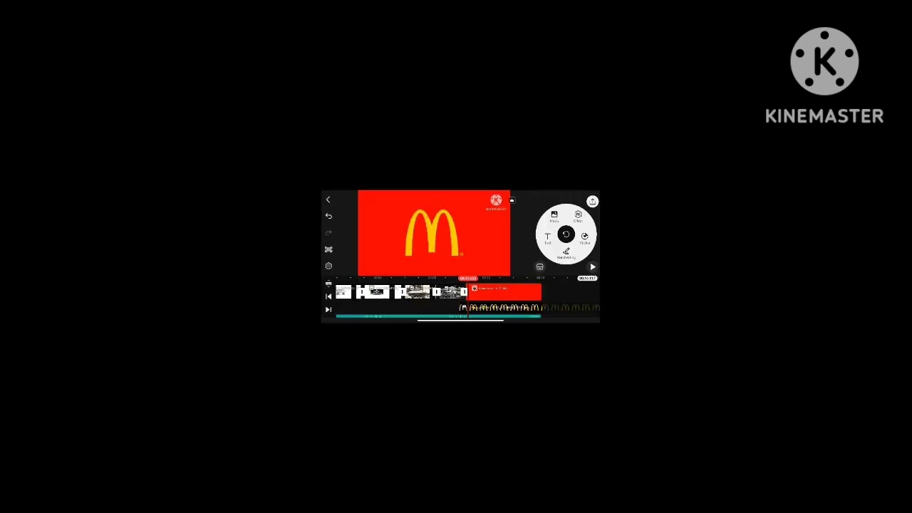 McDonald's Indient 2019 logo remake KineMaster Speedrun be like 8X speed 