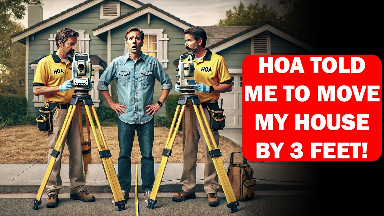 Ассоциация домовладельцев заявила, что половина моего дома находится на их земле, но дом их прези...