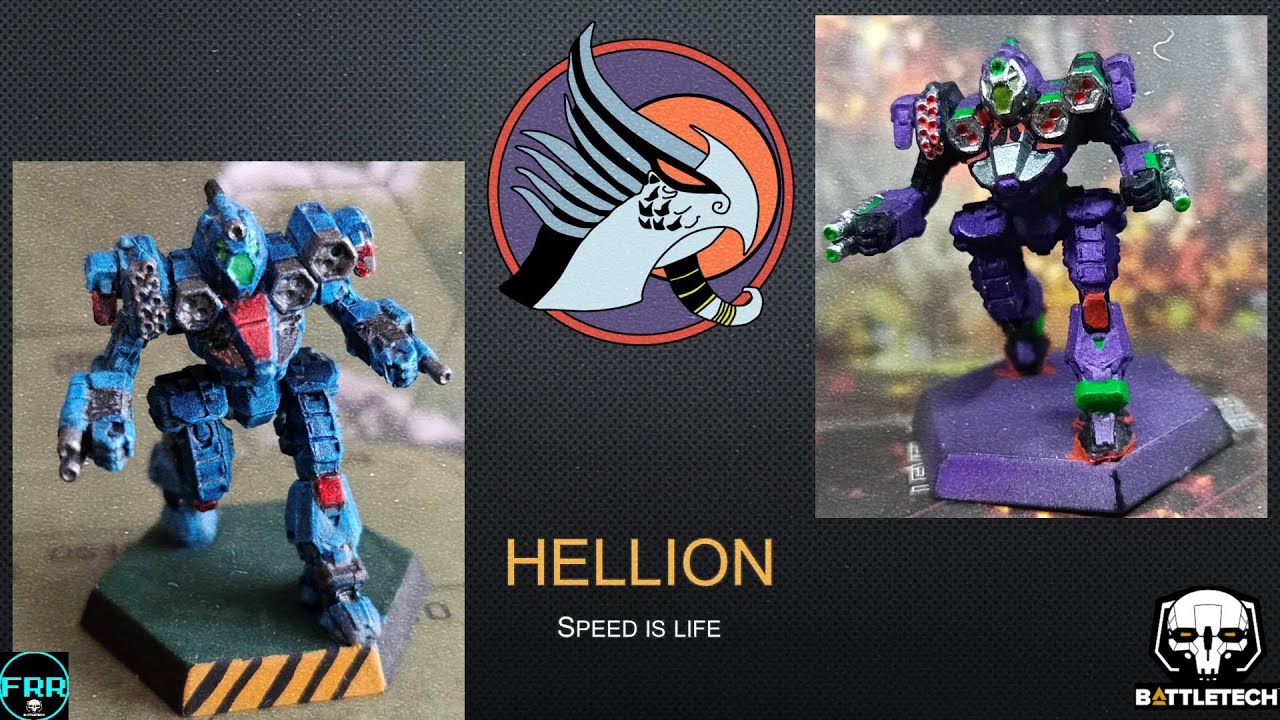 Battletech's Hellion, the Speedy Light Hunter!