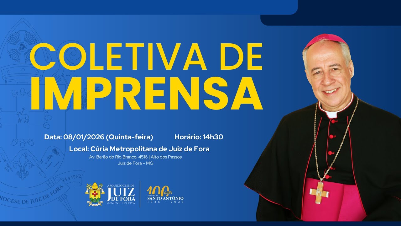 Coletiva de Imprensa - Dom Gil Antônio Moreira