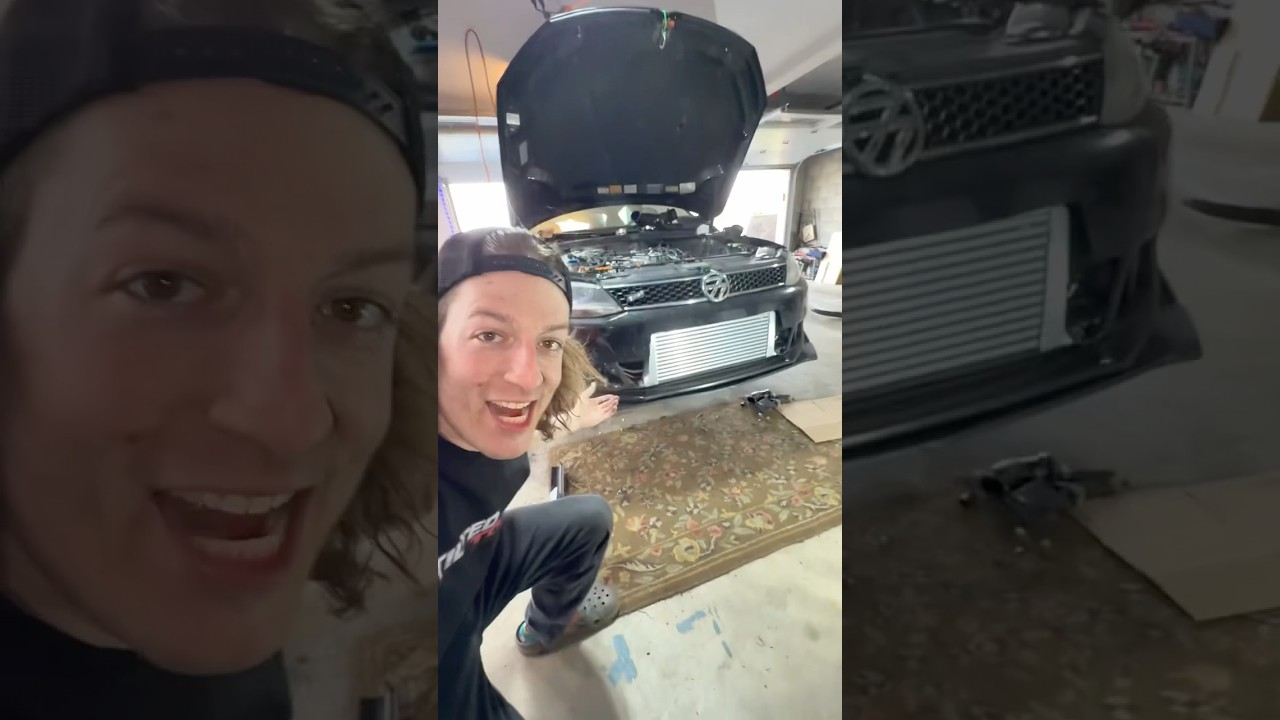Я только что сделал самый крутой укороченный передний бампер 😳