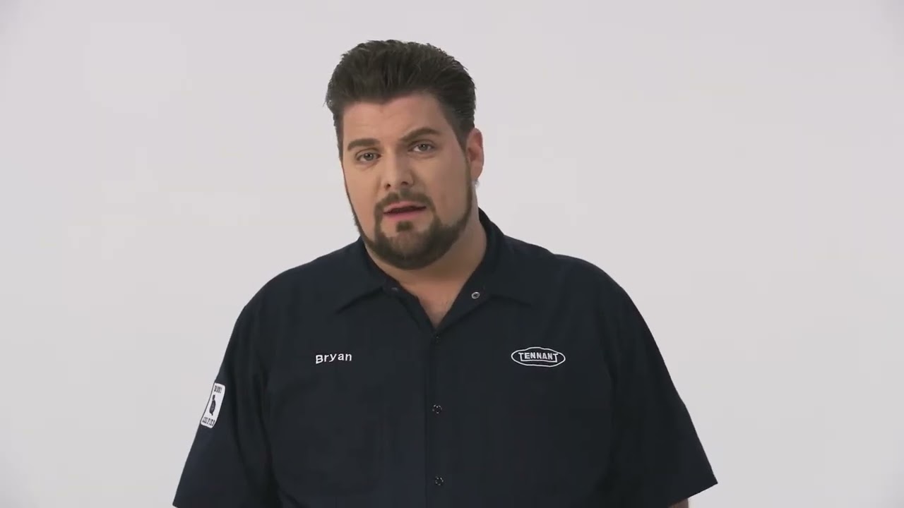 Tennant T350 Stand-On Scrubber Demo Guide