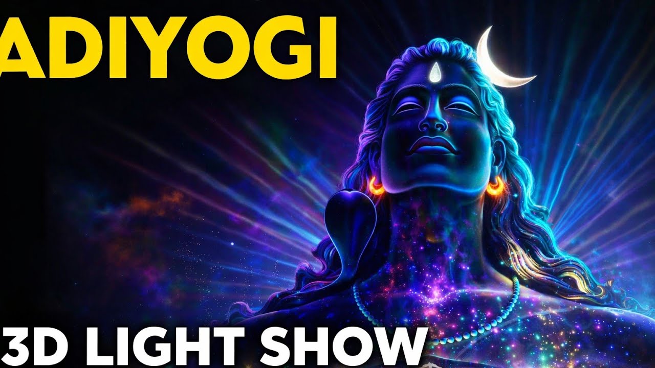 ADIYOGI 3D LIGHT SHOW CHIKKABALLAPUR