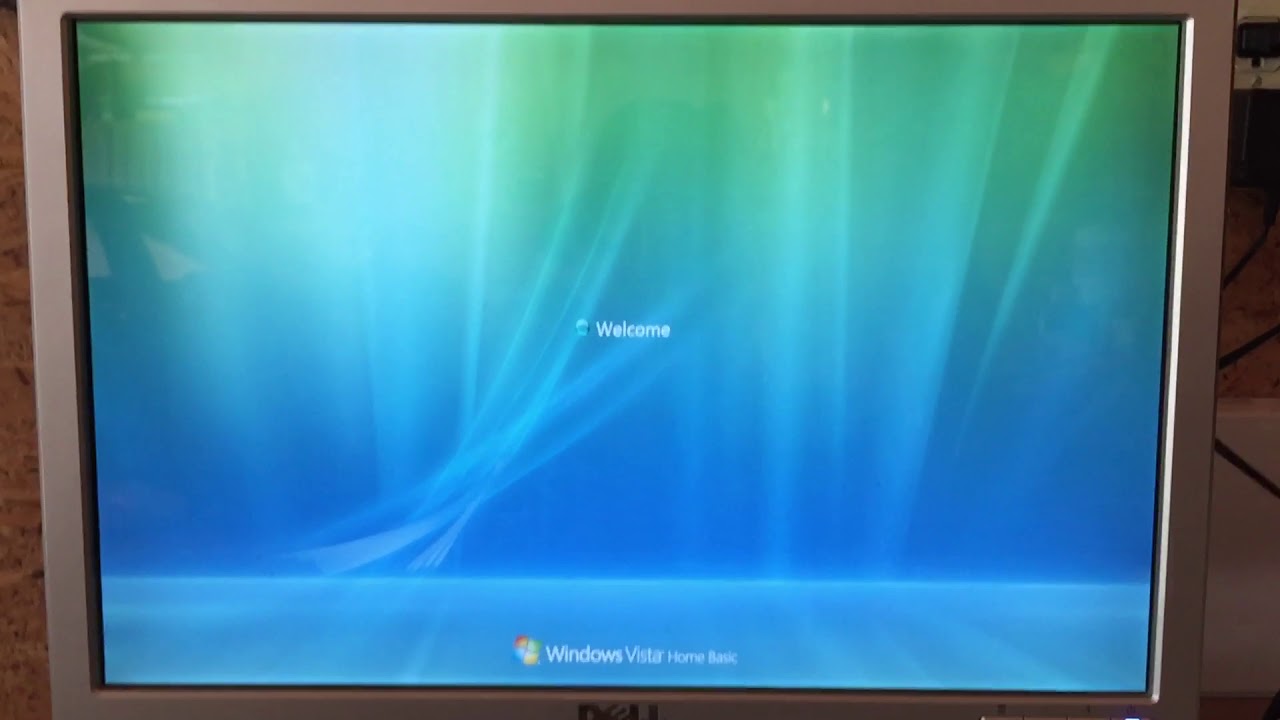 2007 HP Pavilion a1510y running Windows Vista Home Basic