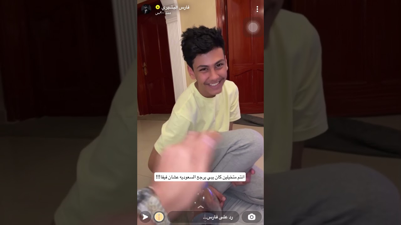 سنابات فارس البشيري مع ولد اخوه حمود ماشاء الله تبارك الله