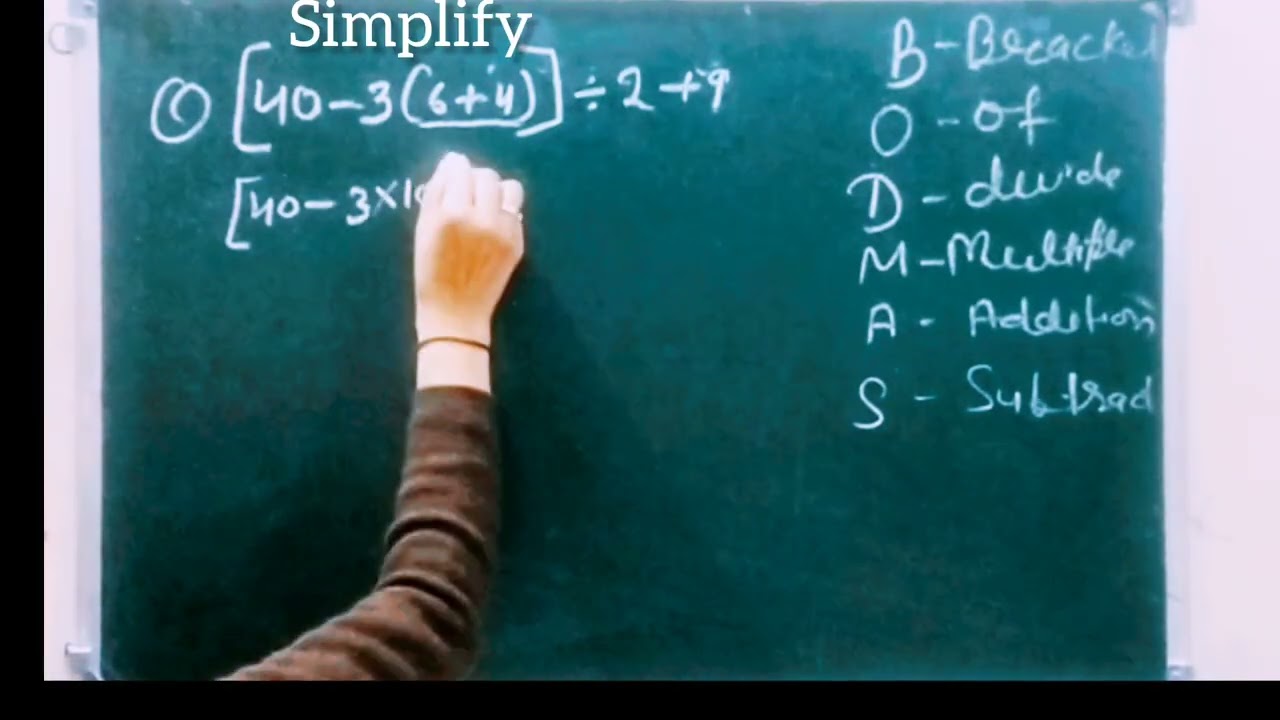        Rule of BODMAS//Can you solve this problem for Simplification of class VIII 