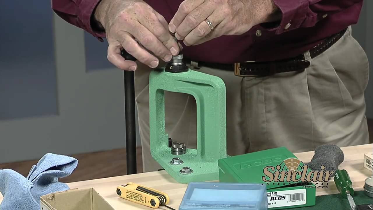 Sinclair Reloading Series Part 6, Part 1: Loading a Bottle Neck Cartridge