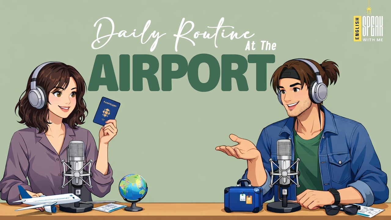Speak English At The Airport | Airport Vocabulary | Speak English with Confidence
