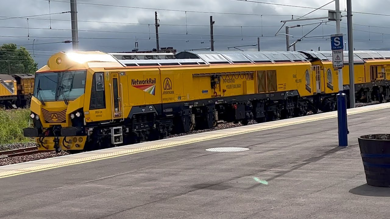 Trains at Carstairs & Lanark Stations - Friday 7th July 2023