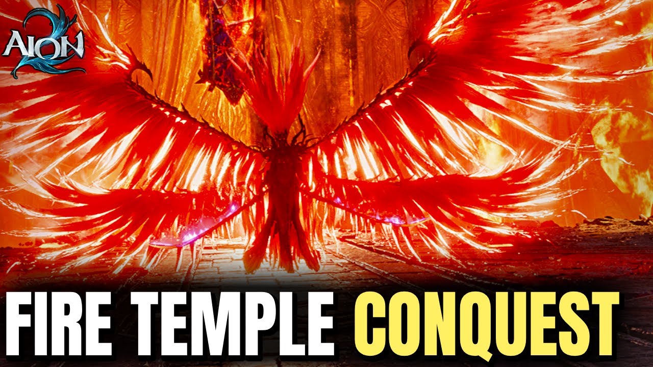 Fire Temple Conquest Clear - Ranger PoV | Aion 2