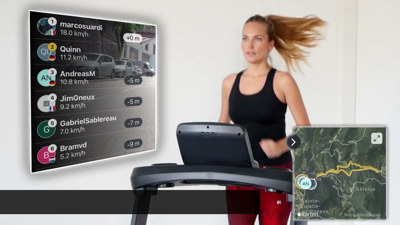 Приложение Kinomap Fitness для вашего кардиотренажера HAMMER