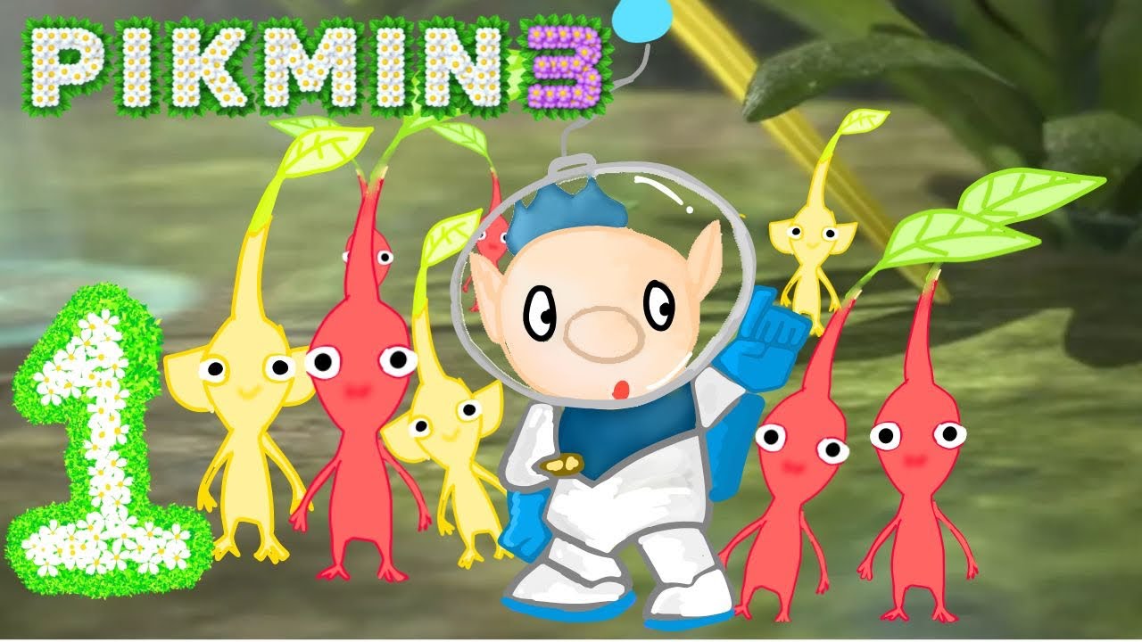 Pikmin 3 (Wii u) Playthrough #1-Flying Turnip