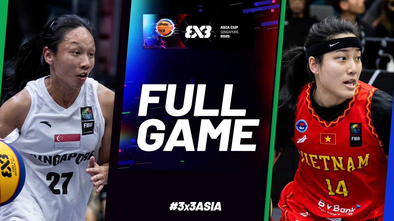 Singapore 🇸🇬 vs Vietnam 🇻🇳 | Women Full Game | FIBA 3x3 Asia Cup 2025 | #3x3Basketball