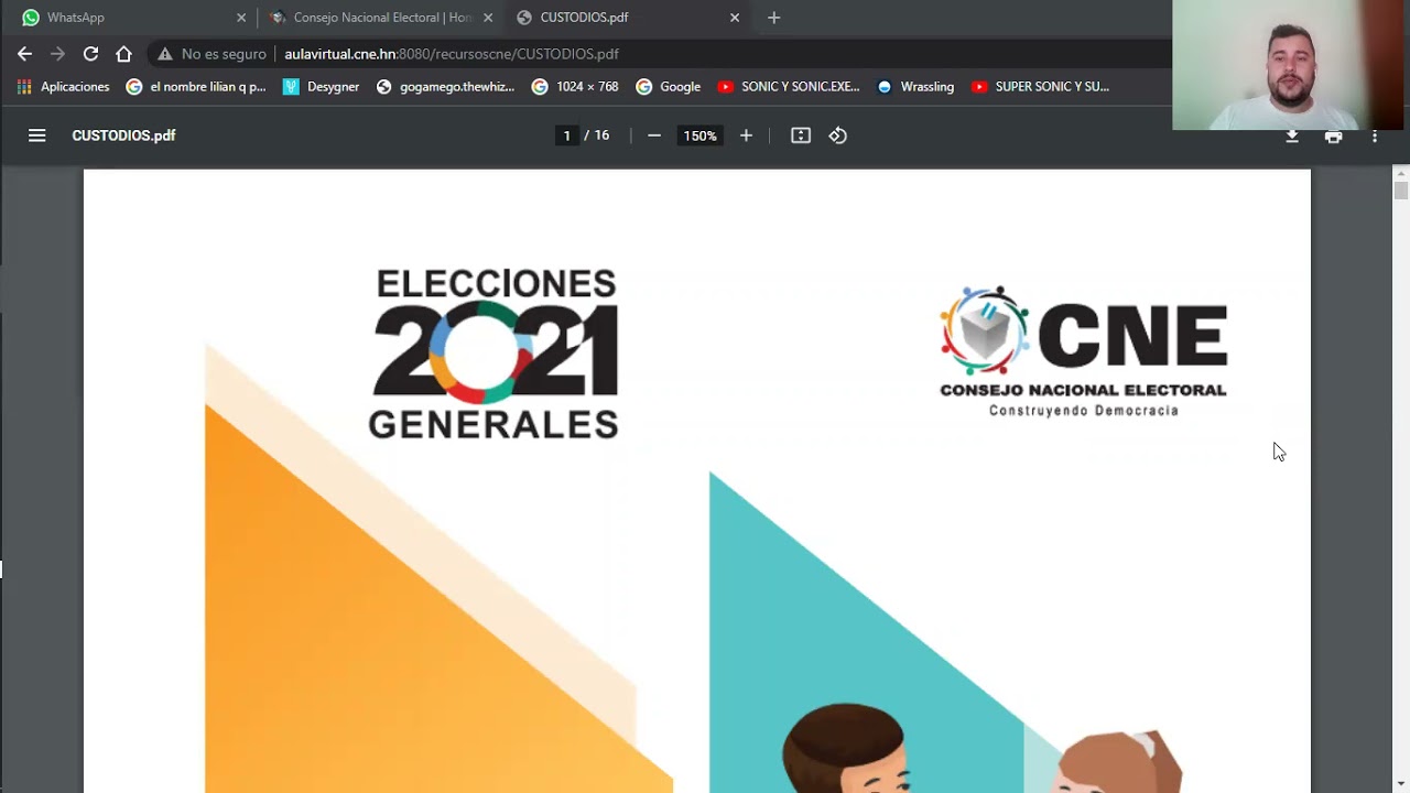 capacitación custodios elecciones Honduras 2021