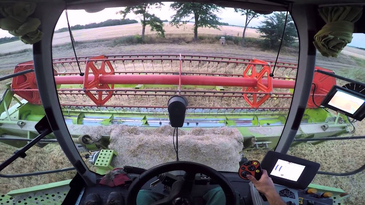 Búza aratás Claas Tucano 440 & C600 - GoPro
