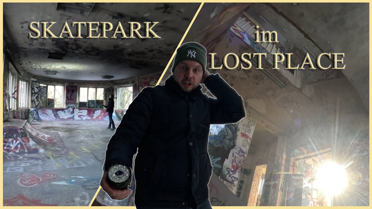 ALLEINE im Lost Place: Verlassener SKATEPARK & ein unerwartetes ENDE! URBEX 😨