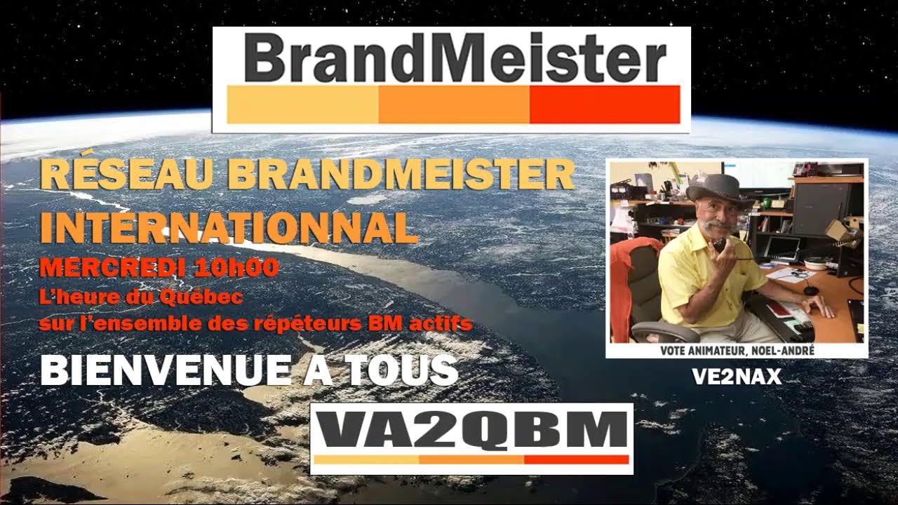 Réseau du 16 Février 2026 à l'animation ce soir, Normand VA2KPJ