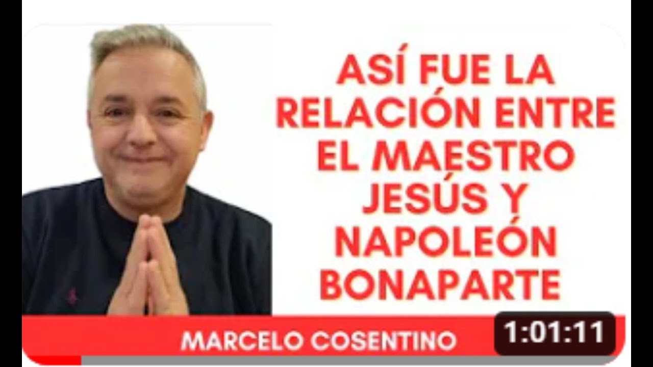 RELACIÓN ENTRE EL MAESTRO JESÚS Y NAPOLEÓN BONAPARTE