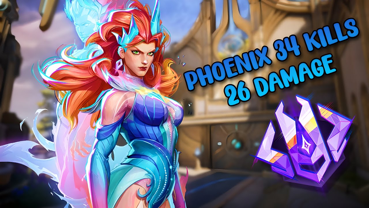 Marvel Rivals PHOENIX 34 KILLS 26K DAMAGE Gameplay in SEASON 6.0 (No Commentary)