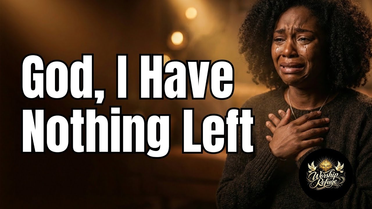 God, I have nothing left, change my situation | A cry for help to God