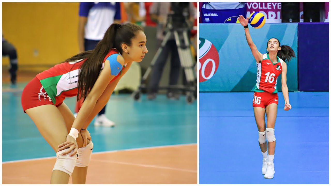 16 Years Old Young Volleyball Player Melanie Parra | The Future of Volleyball (HD)