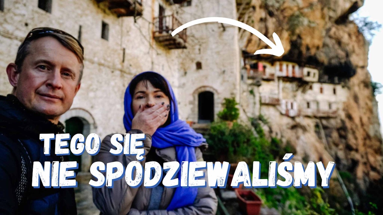 313. Niebezpieczna trasa do klasztoru na skale w Dimitsanie | Wypadek z kamerą