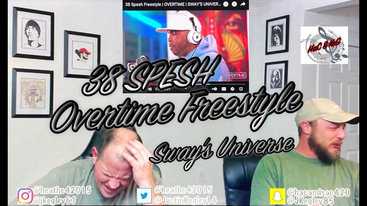 38 SPESH - OVERTIME FREESTYLE | ВСЕЛЕННАЯ SWAY | РЕАКЦИЯ!!!!