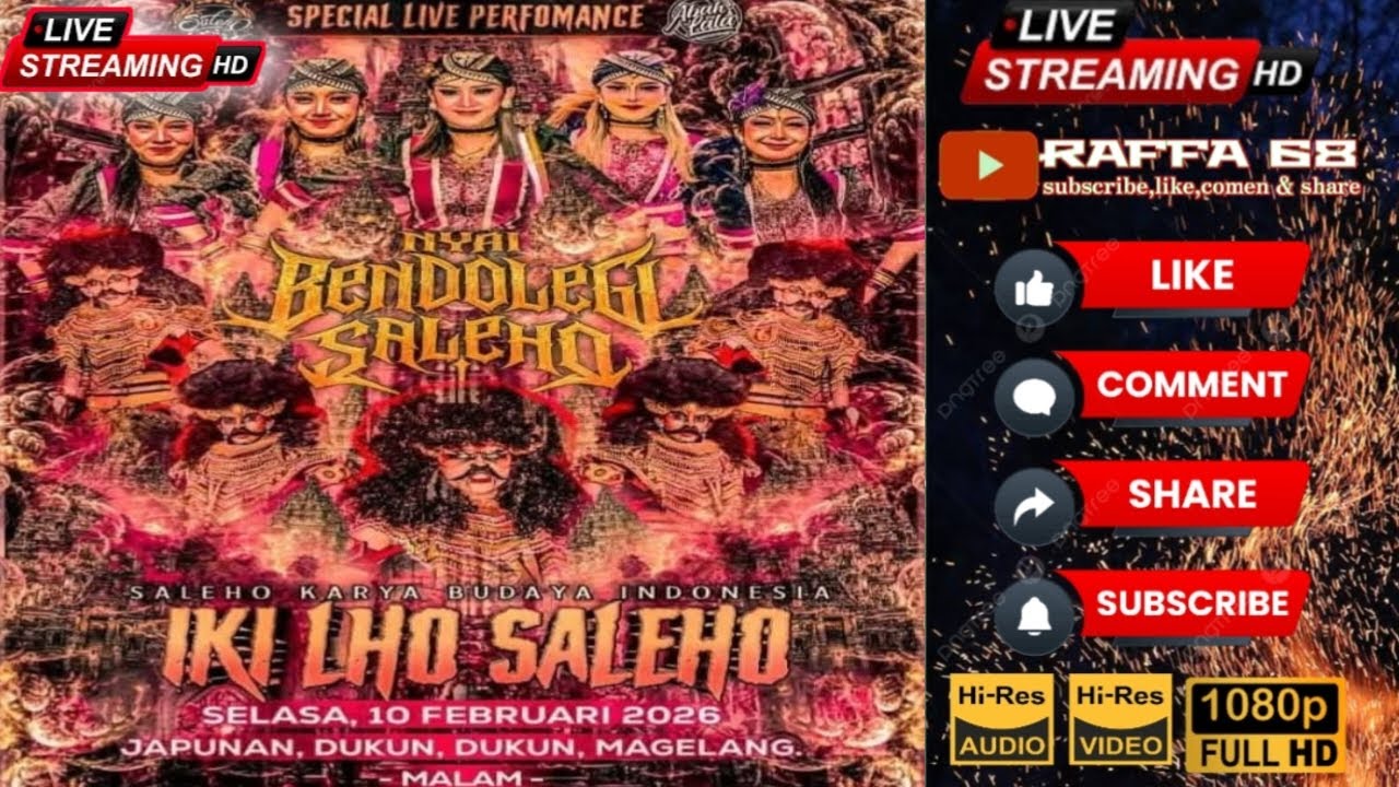 Warok  nyai bendolegi saleho karya budaya live Japunan dukun magelang