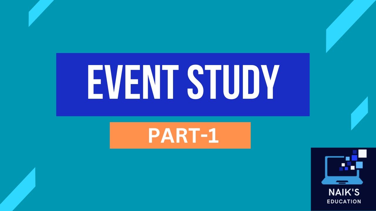 Event Study in Finance | Part 1 |