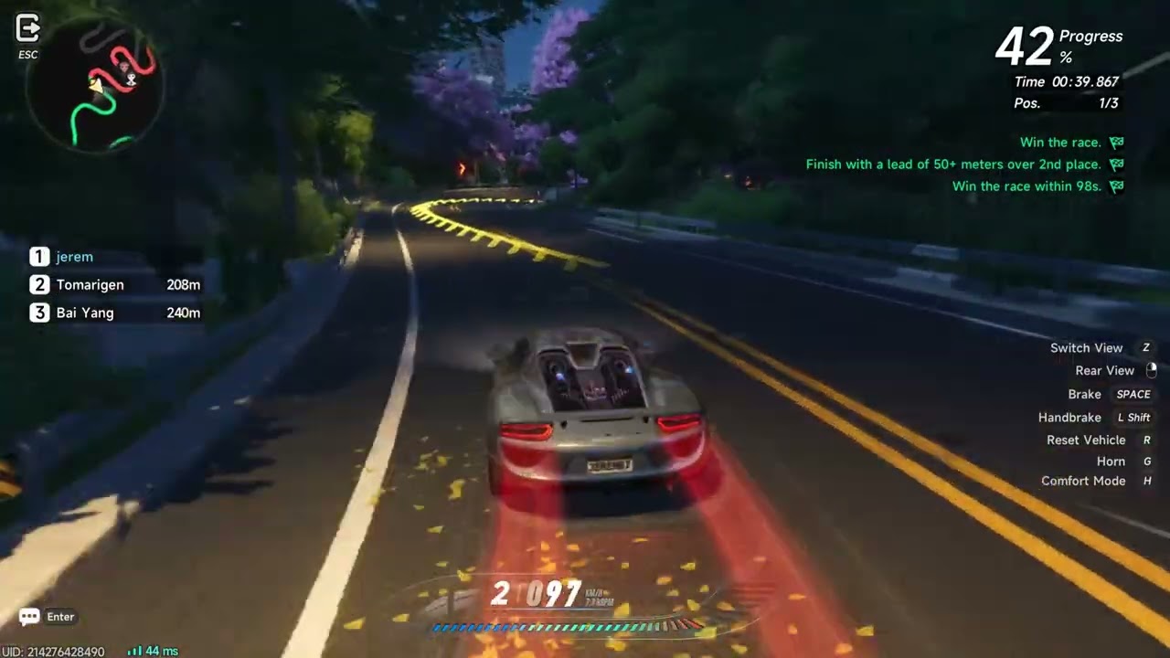 [NTE] Porsche 918 Spyder - Sliding (can't really drift) - Whitetail Ridge Road - 1:18.445