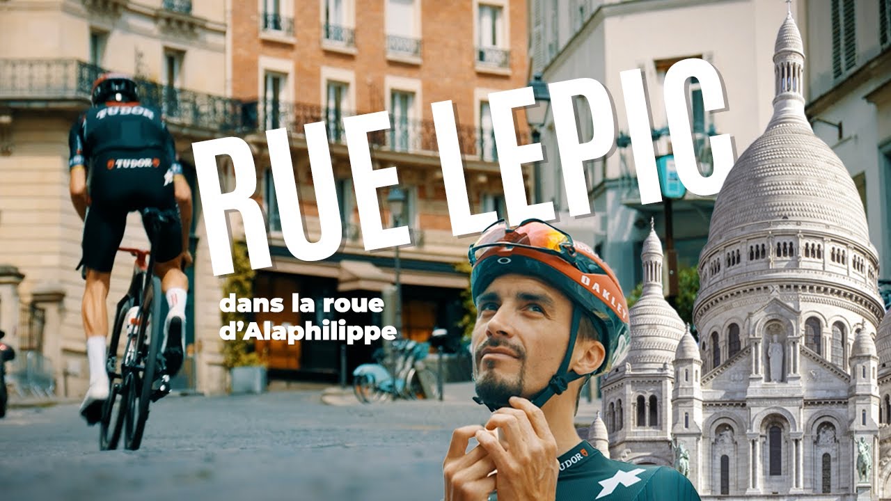 Julian Alaphilippe, à Montmartre, pour le Tour de France 2025 | Paris Sport 🏃‍♂️ | Ville de Paris
