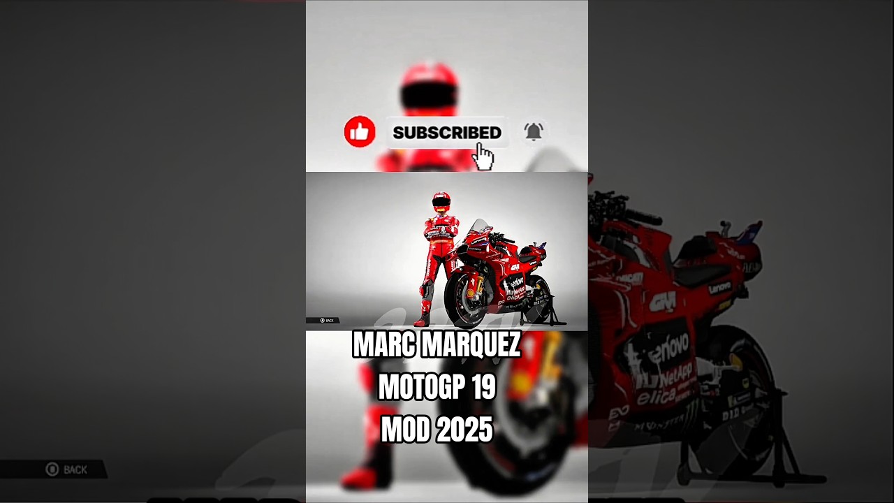 LIVERY MARC MARQUEZ MOTOGP 19 MOD 2025 