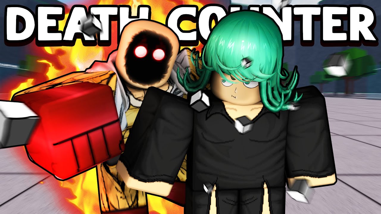 Уничтожение серий убийств с помощью счётчика смертей в The Strongest Battlegrounds ROBLOX