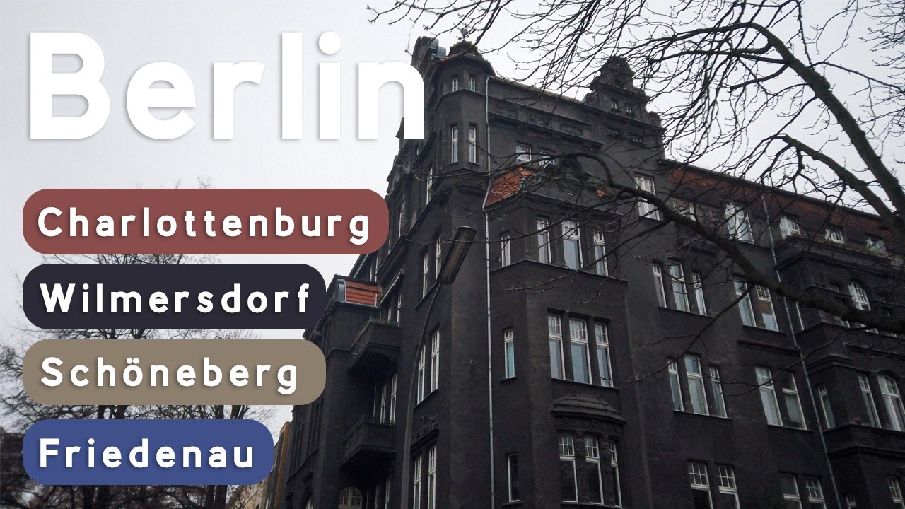 BERLIN WALK | Charlottenburg, Wilmersdorf, Schöneberg, Friedenau
