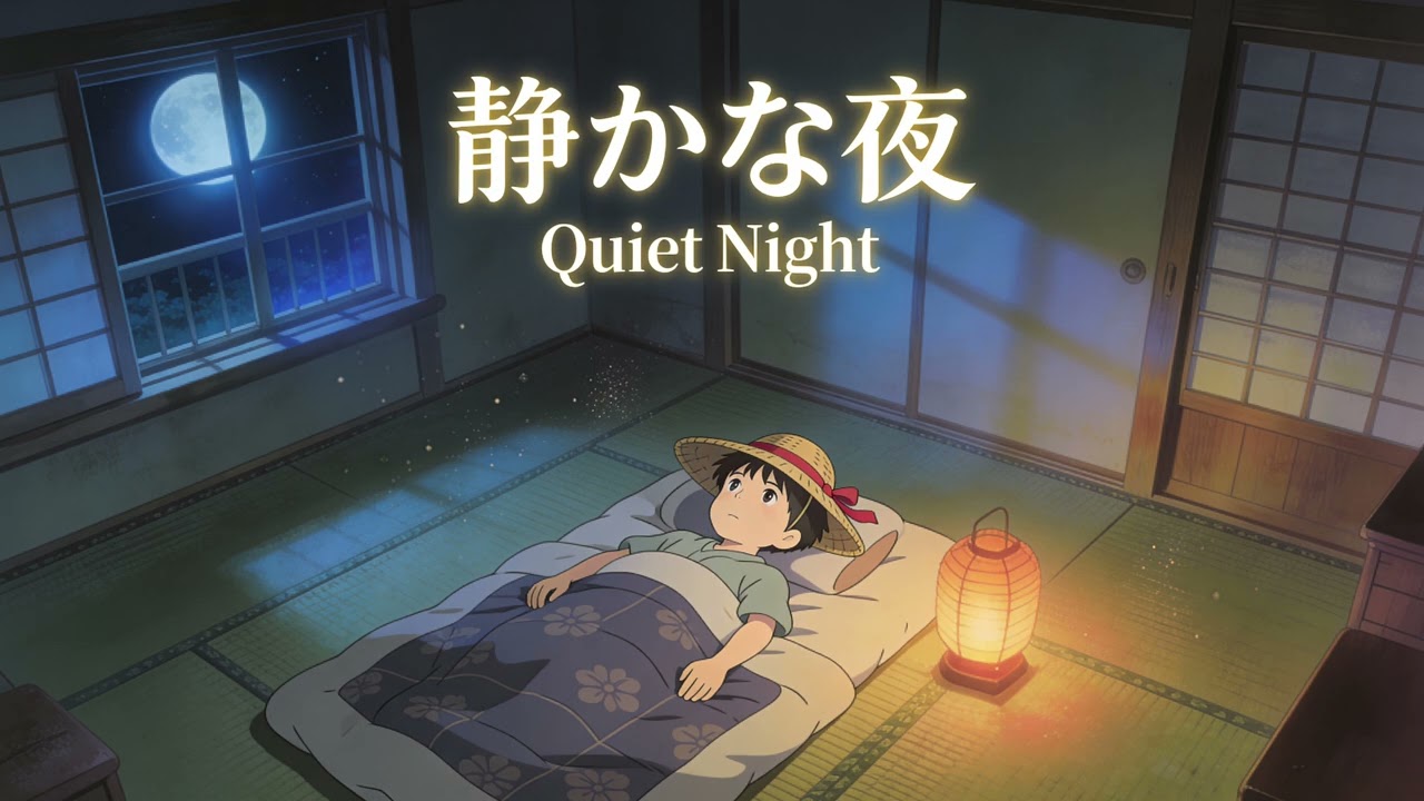 A Quiet Night 🌙 Peaceful Ghibli Piano for Relax, Study & Calm Evening
