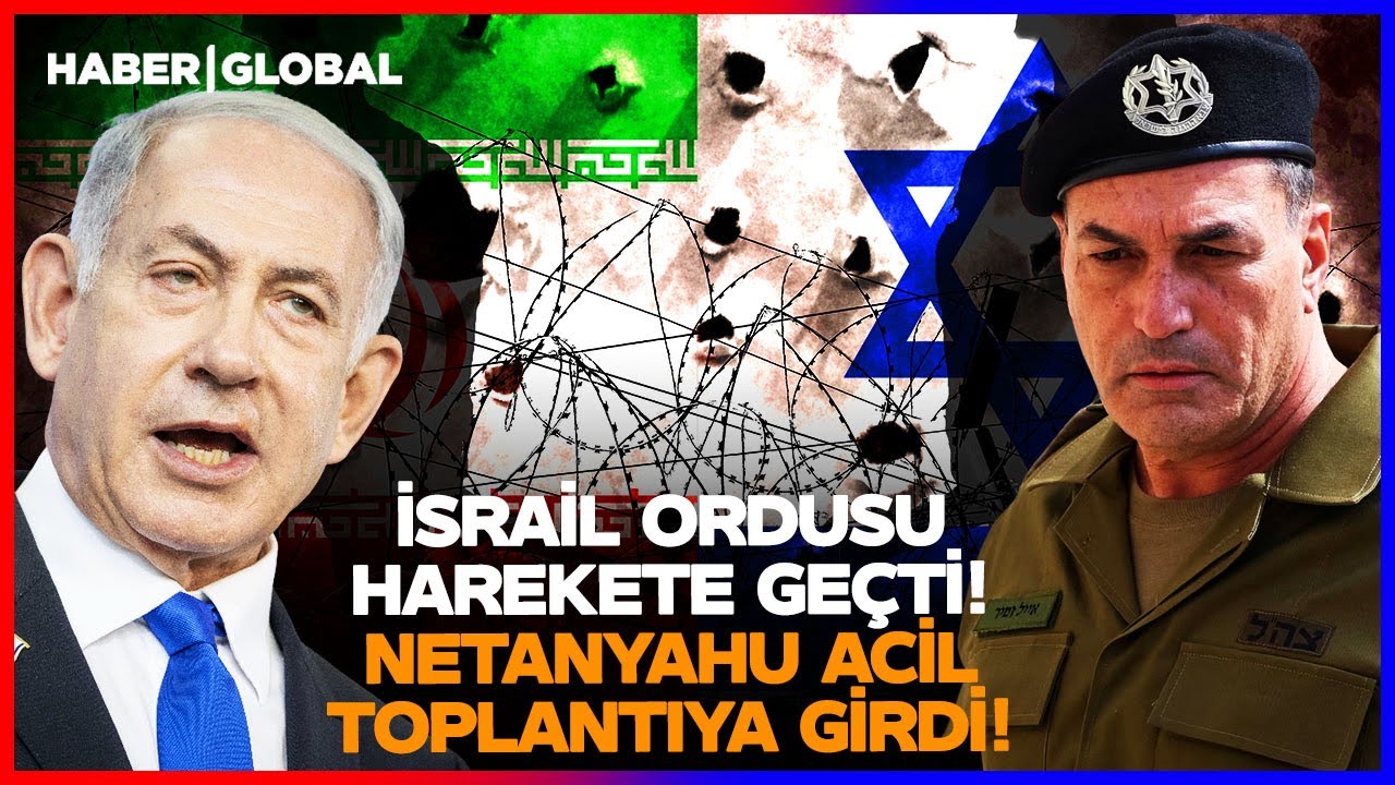 İRAN'A SALDIRI YOLDAYKEN NETANYAHU ACİL TOPLANTIYA GİRDİ! İsrail Genelkurmay Başkanı Harekete Geçti!