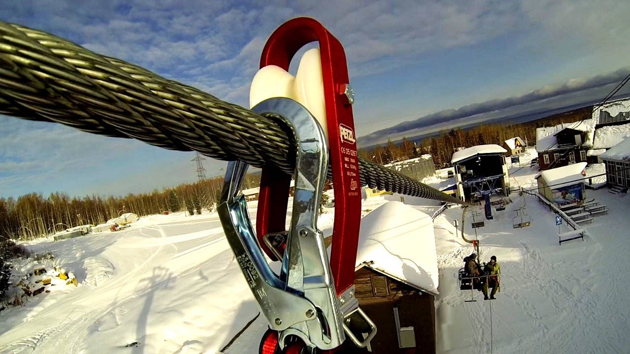 Эвакуация с ППКД / Ski lift rescue