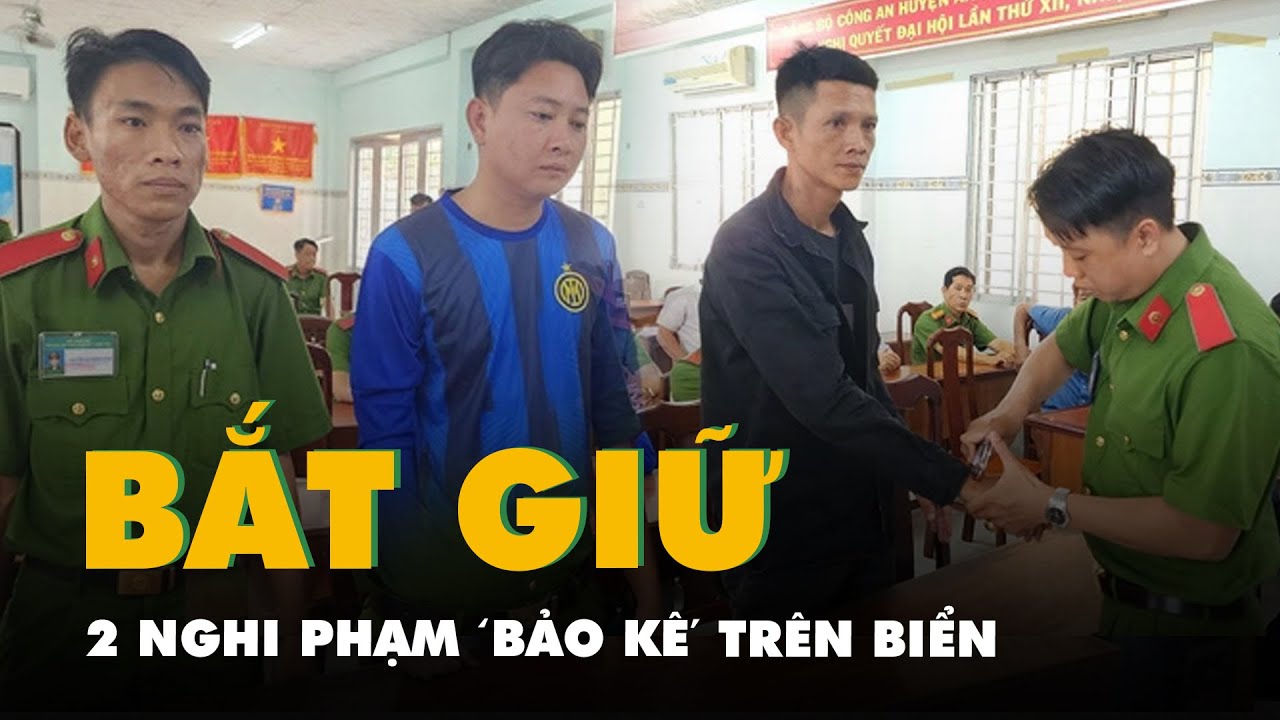Bắt 2 nghi phạm bao chiếm, 'bảo kê' trên vùng biển Kiên Giang