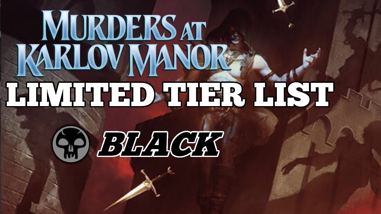 MKM Limited Set review - BLACK | Murders at Karlov Manor