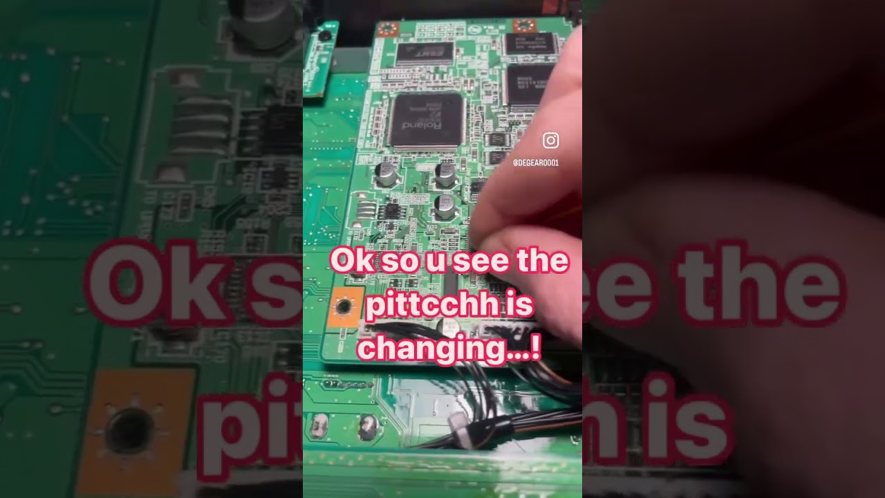 Sp-555 pitch modification