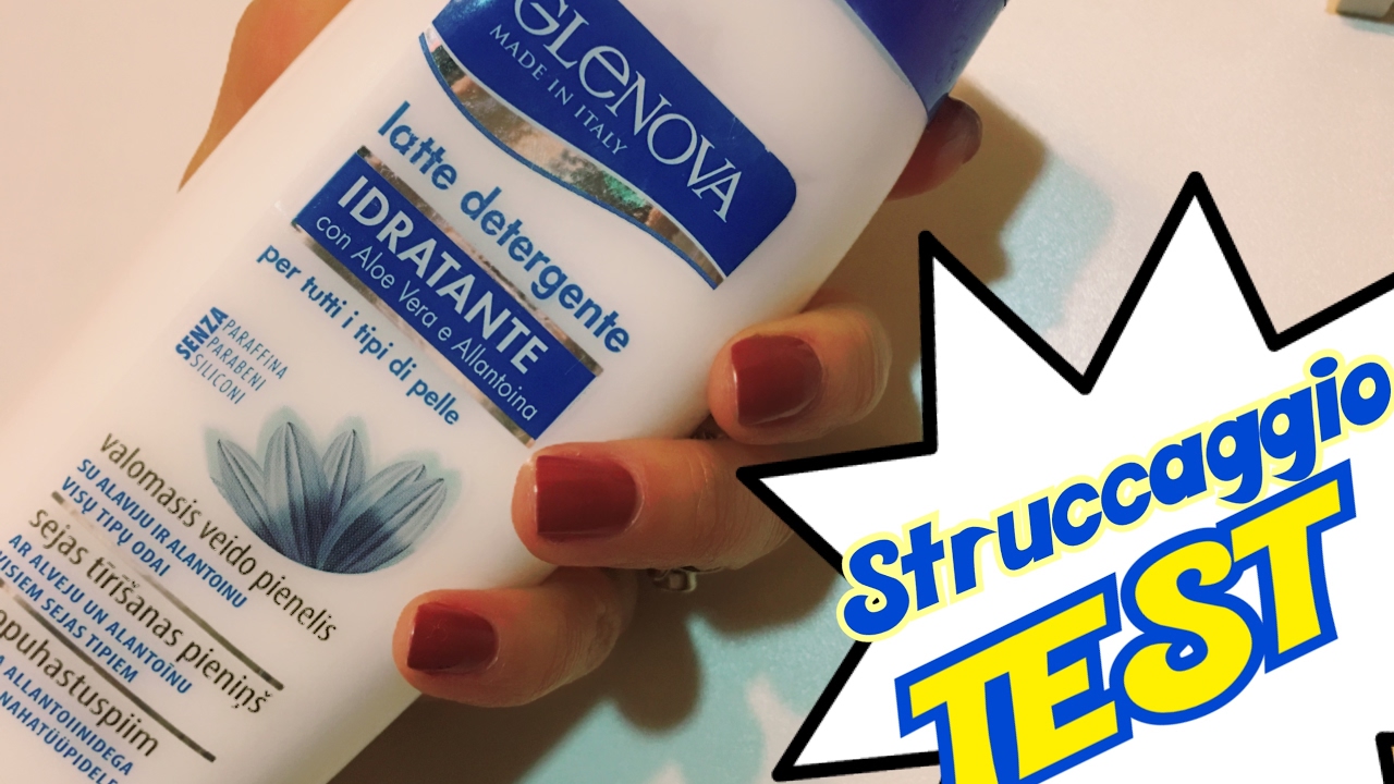 STRUCCAGGIO TEST: GLENOVA LATTE DETERGENTE