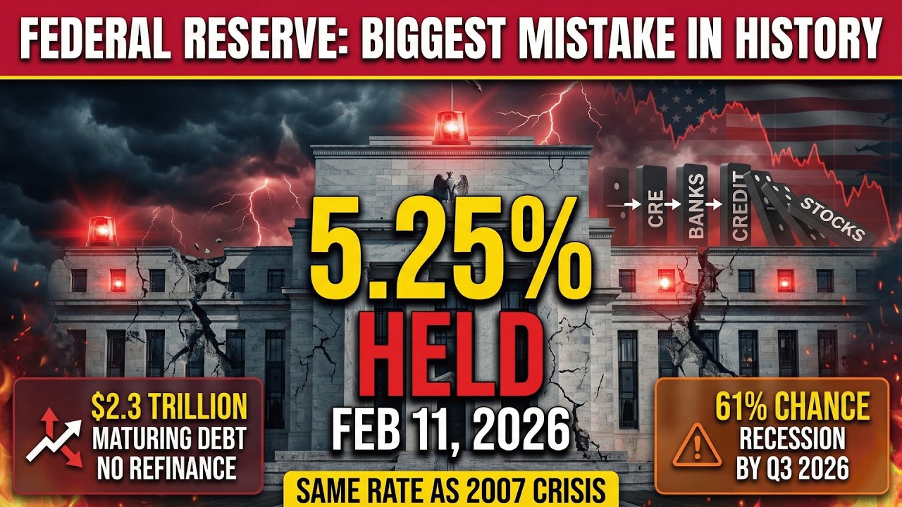 It's Over: The Federal Reserve Just Made the Biggest Mistake in History