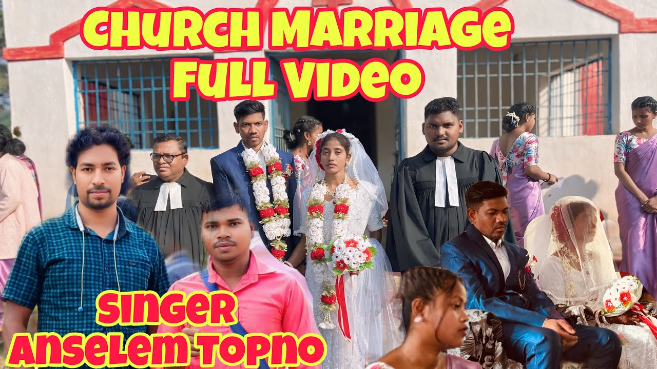 Mundari Church Marriage Video 2025 / Mundari Shaadi Full Video Song / Singer Anselem Topno