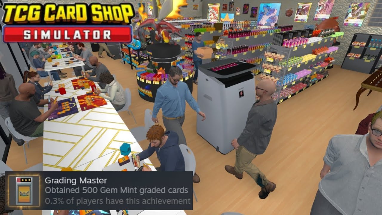 Speed GRADING!! TCG Card Shop Sim E46